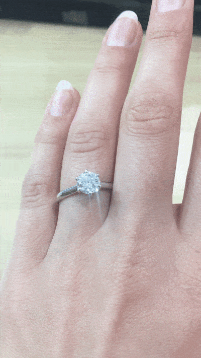 1ct Round Diamond Ring at Wallace Bishop