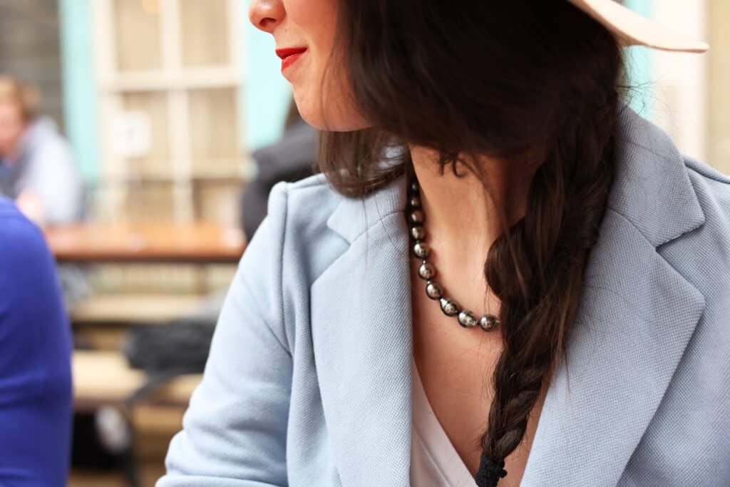 Baroque Tahitian Cultured Pearl Necklace from Blue Nile