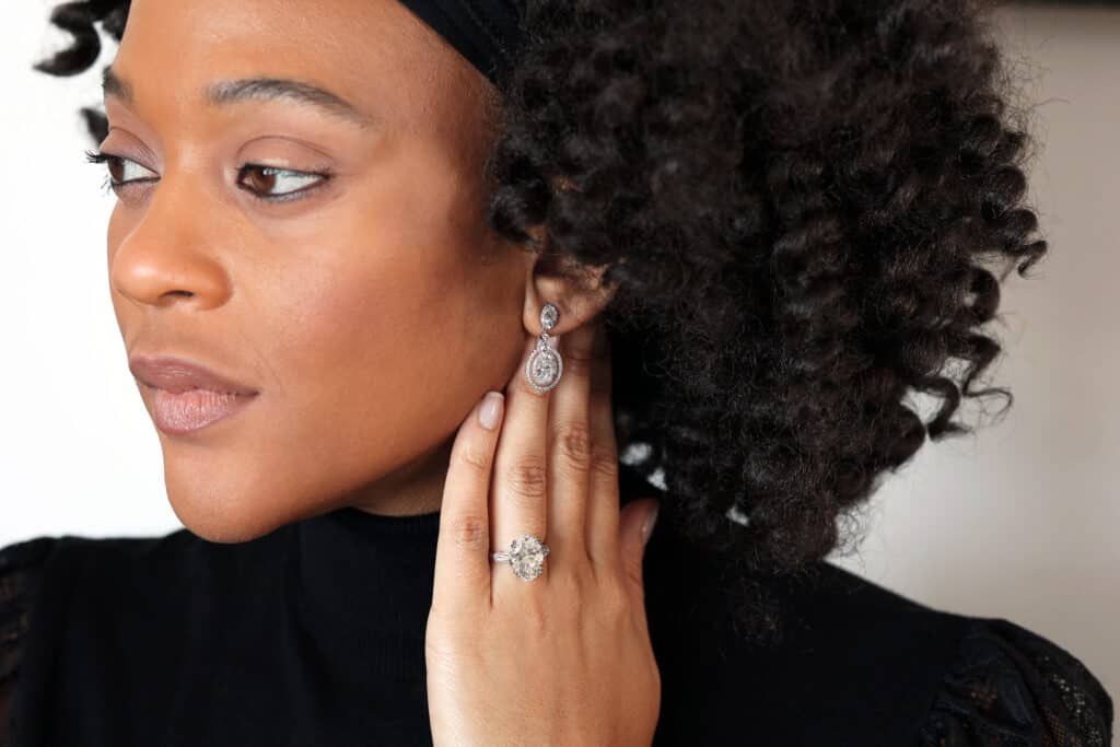 Gourgeous Oval cut jewelry - all custom made by Abe Mor