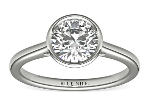 Bezel Solitaire Ring