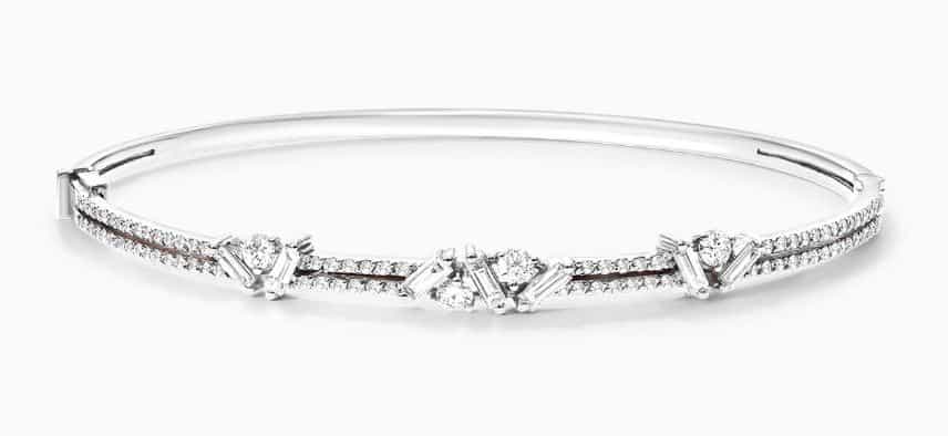 Sprinkles Diamond Bangle Bracelet