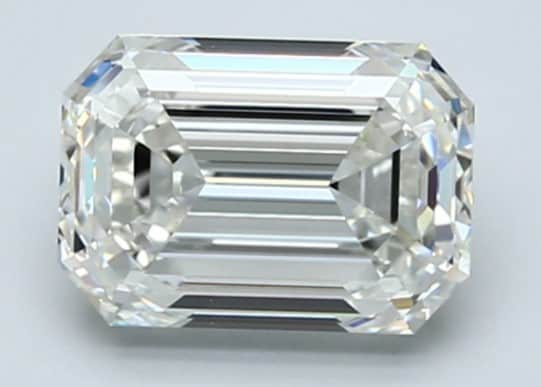 Eye-Clean Emerald Cut Diamond