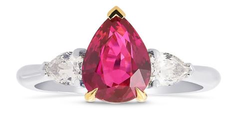 Ruby Gemstone Engagement Ring