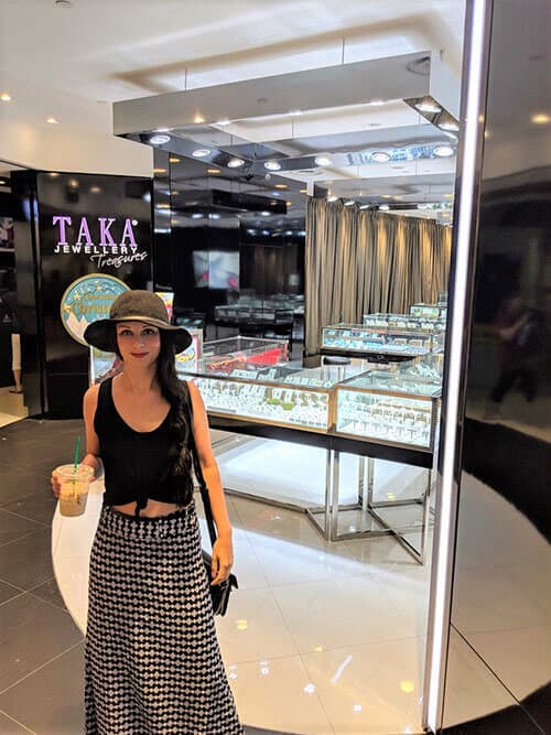 Outside the ION TAKA location.