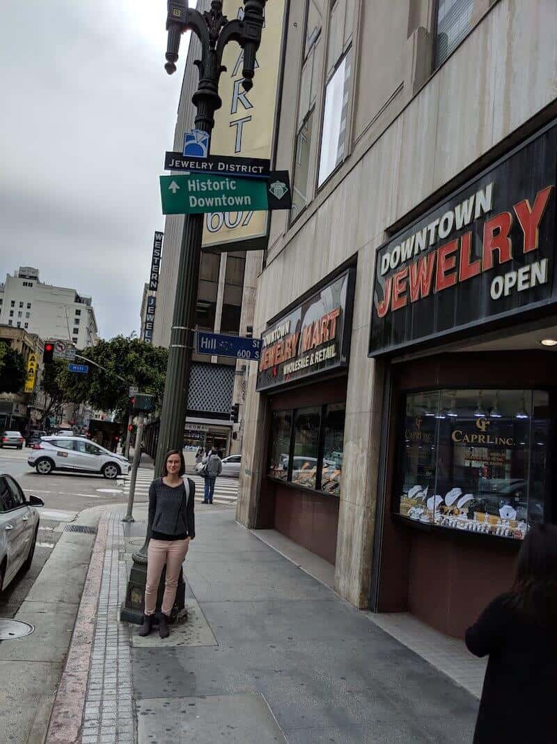 Diamond Shopping Downtown LA