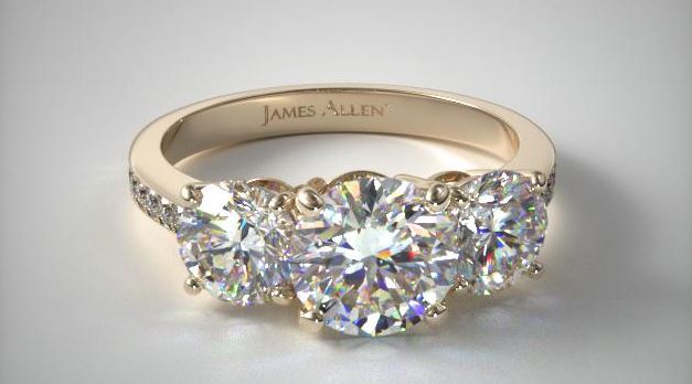 Meghan Markle's Three stone ring