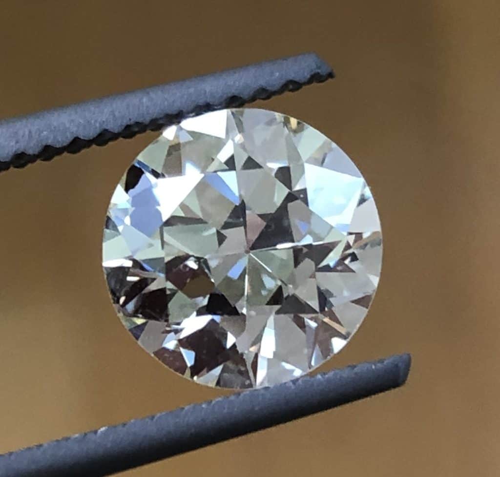 3.64ct M VS2 Old Euro Cut Diamond