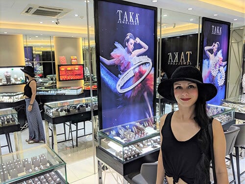 Outside the TAKA Orchard Road location