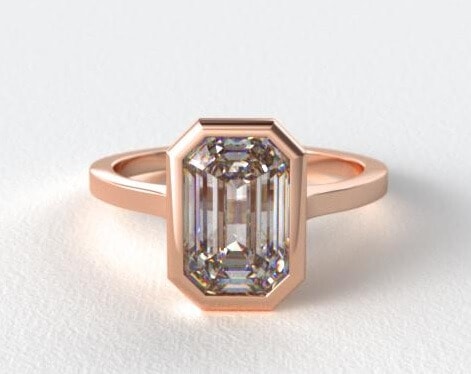 rose gold bezel setting cropped