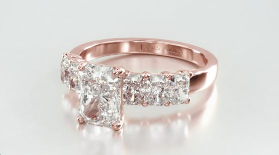 Timeless Rose Gold Engagement Ring
