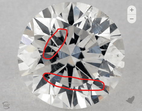 Visible twinning wisps