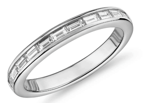 Baguette-Cut Diamond Eternity Ring