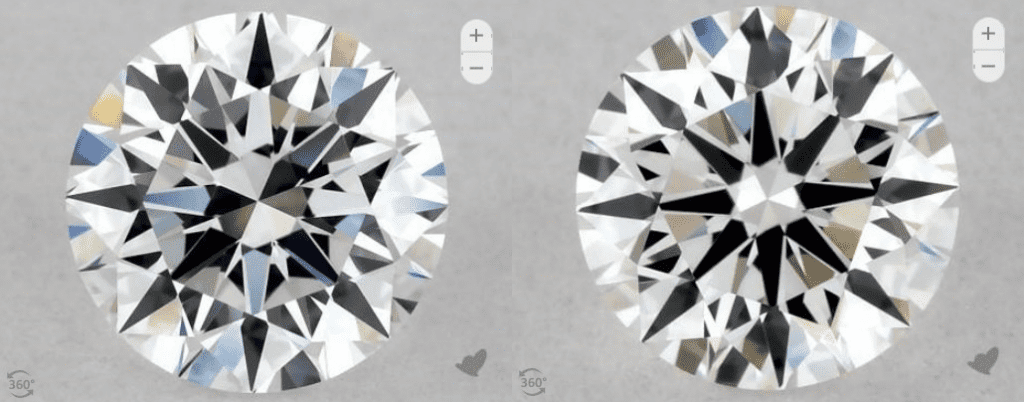 D diamond vs. G diamond