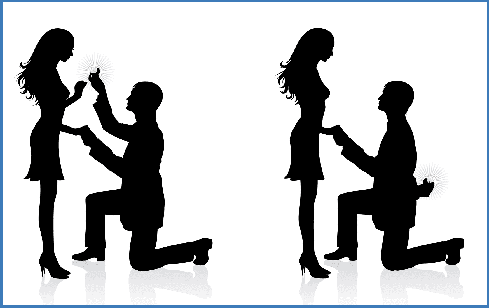 Marrige proposal graphic