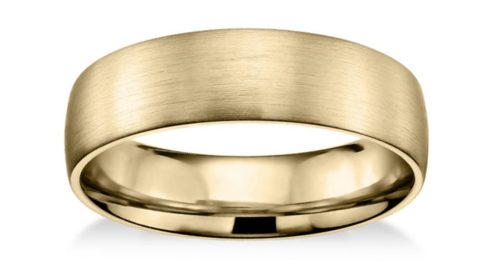 Matte Classic Wedding Ring