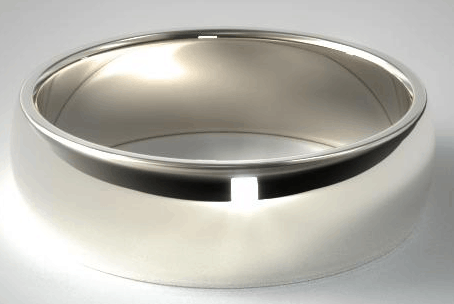 8mm Palladium Comfort Fit Wedding Ring from James Allen