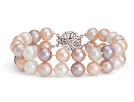 Multicolored Freshwater Cultured Pearl Bracelet