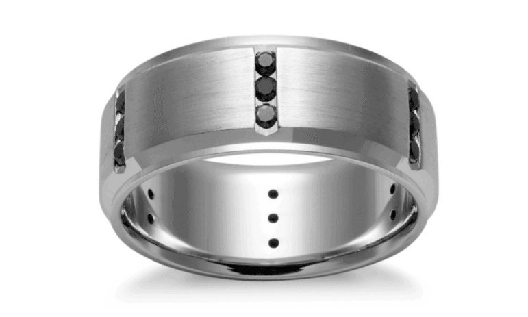 Black Diamond Wedding Ring