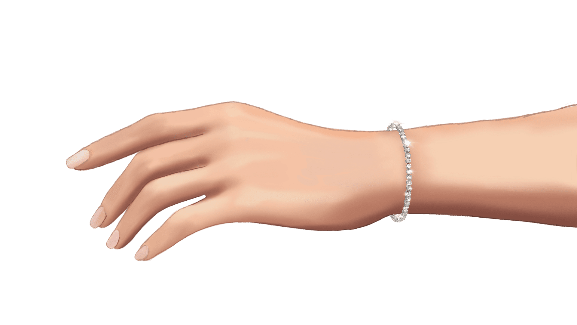 tennis bracelet graphic