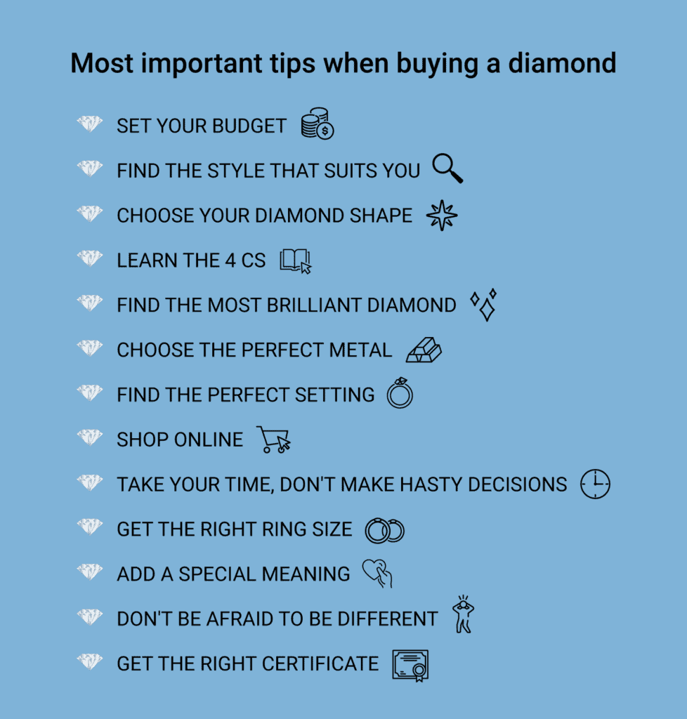 Tips for buying a diamond