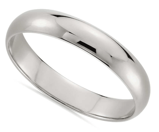 Classic Wedding Ring in 14K White Gold from Blue Nile